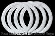 Motorcycle Wide Profile 15" x 2" Whitewalls Portawall tire sidewalls, toppers, tyre Insert Trim Set of 4